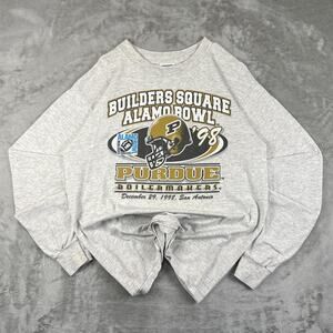 VTG Allsports 1998 Purdue Boilermakers Alamo Bowl Graphic Longsleeve T-shirt L